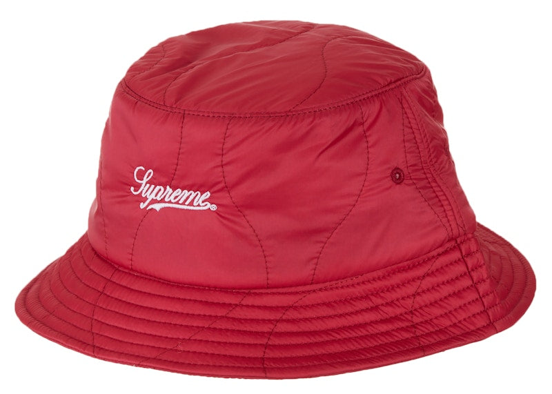 Supreme Quilted Liner Crusher Red