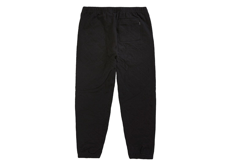 Supreme Quilted Sweatpant Black