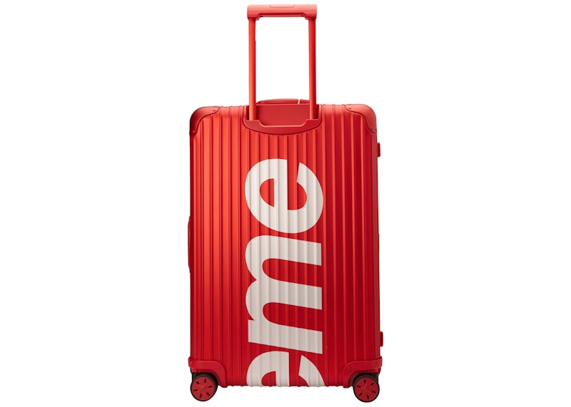 Supreme RIMOWA Topas Multiwheel 82L Red