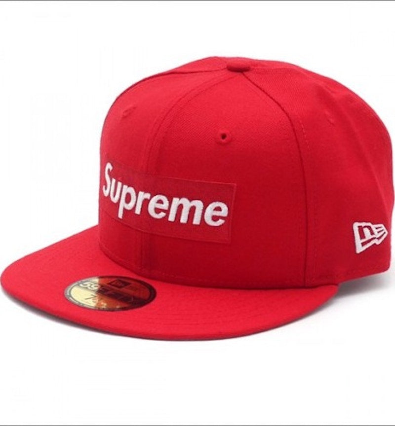 Supreme RIP New Era Red