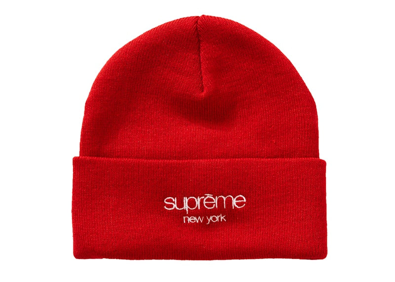 Supreme Radar Beanie Red