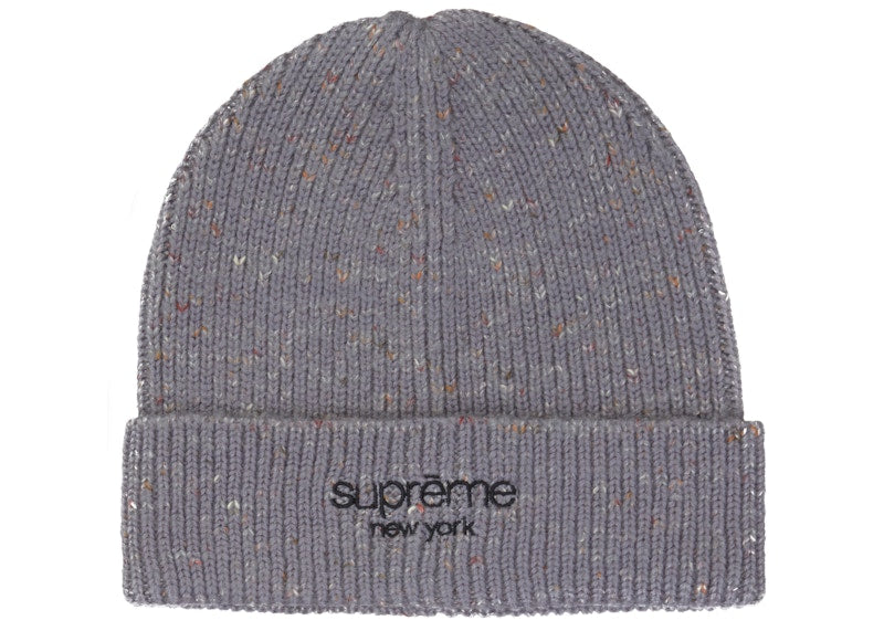 Supreme Rainbow Speckle Beanie (FW22) Grey