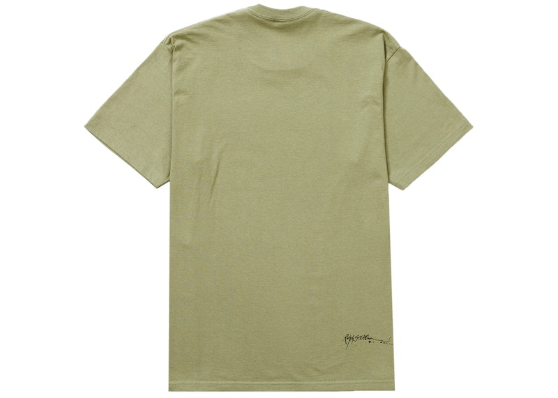 Supreme Ralph Steadman Box Logo Tee Light Olive
