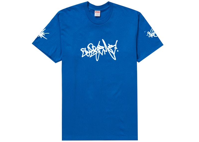 Supreme Rammellzee Tag Tee Royal