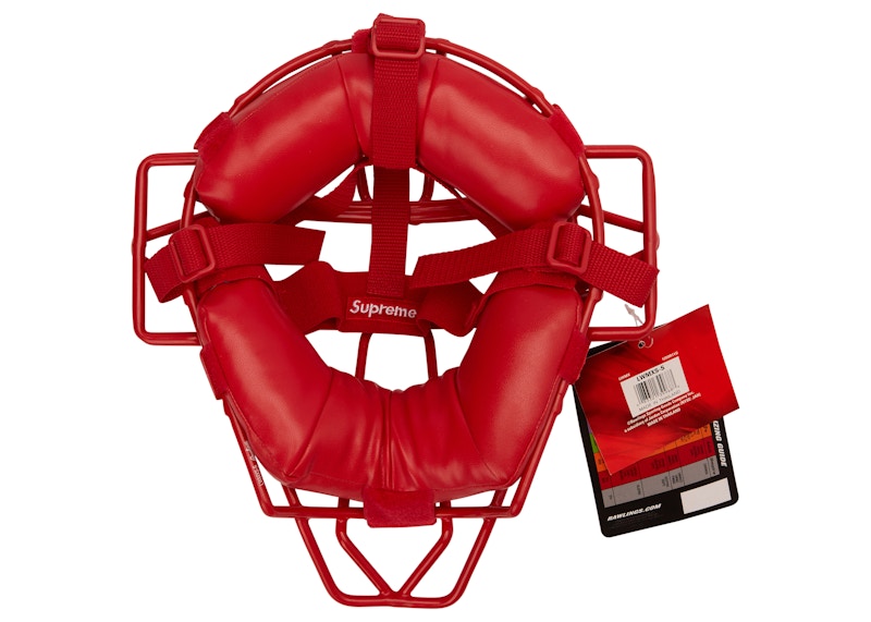 Supreme Rawlings Catcher's Mask Red