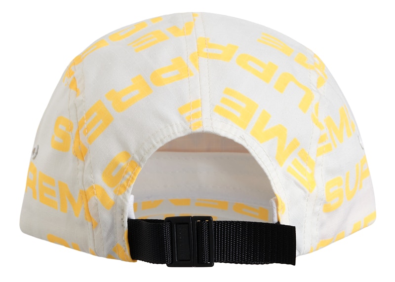 Supreme Reactive Print Camp Cap White