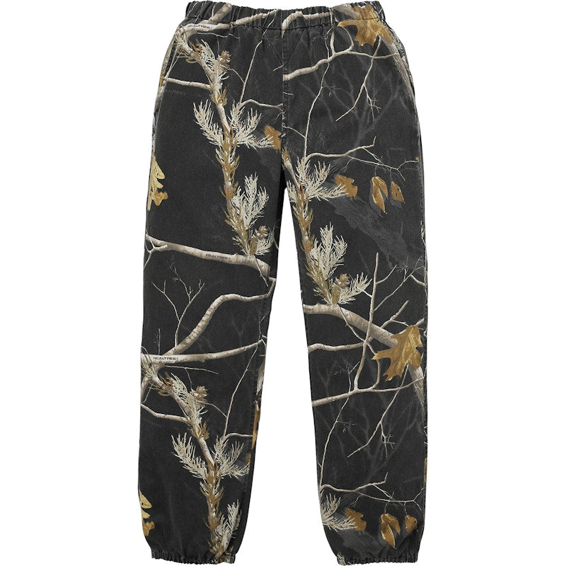 Supreme Realtree Camo Flannel Pant Black