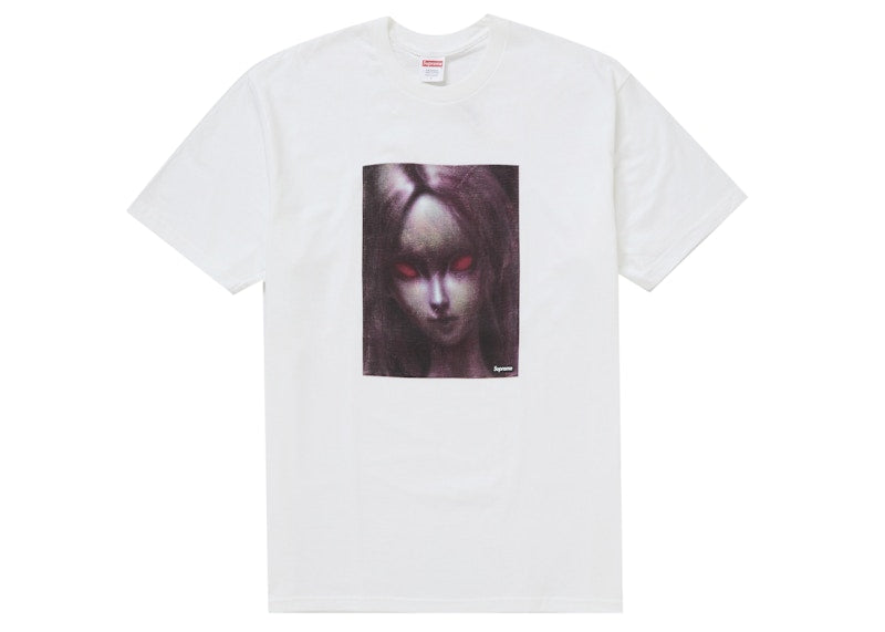 Supreme Red Eyes Tee White