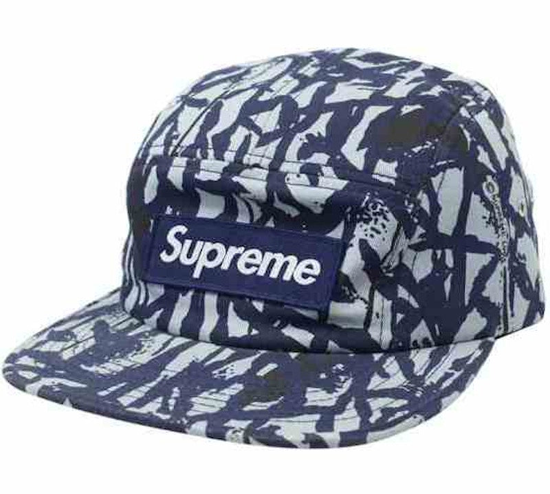 Supreme Reed Camp Cap Blue