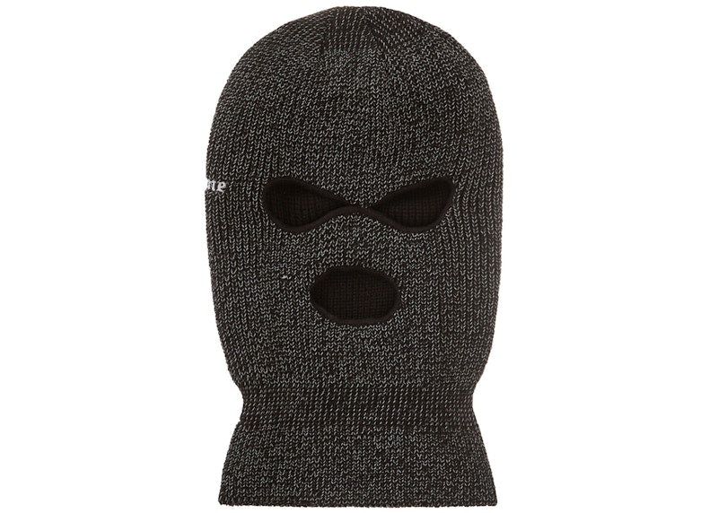 Supreme Reflective Balaclava Black