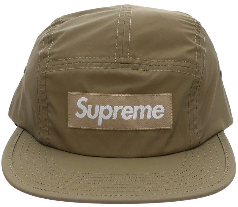 Supreme Reflective Camp Cap Gold