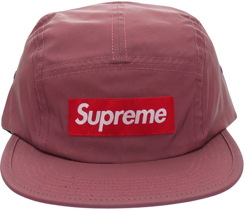 Supreme Reflective Camp Cap Red
