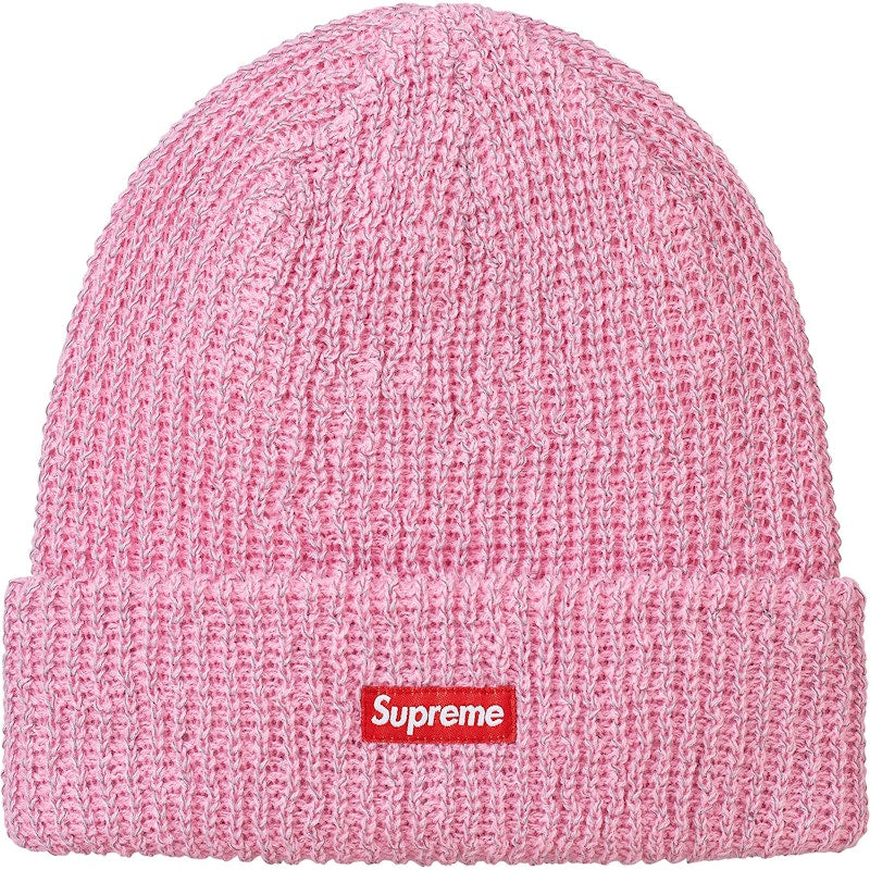 Supreme Reflective Loose Gauge Beanie Pink