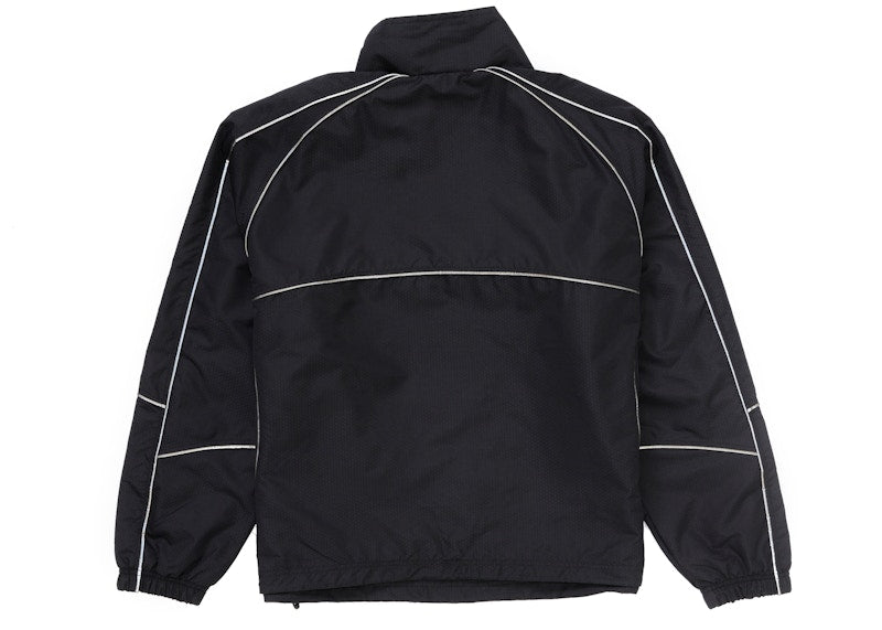 Supreme Reflective Piping Pullover Black