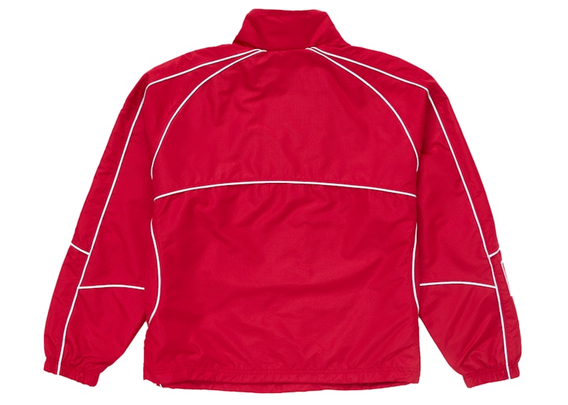 Supreme Reflective Piping Pullover Red