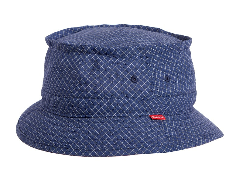 Supreme Reflective Ripstop Low Crusher Light Navy