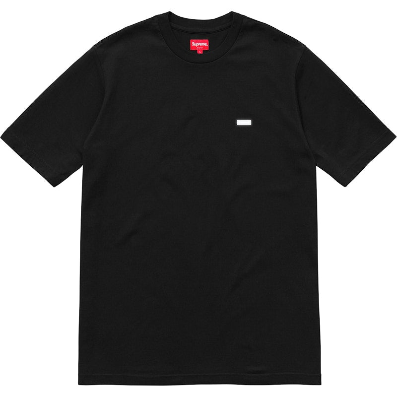 Supreme Reflective Small Box Tee Black