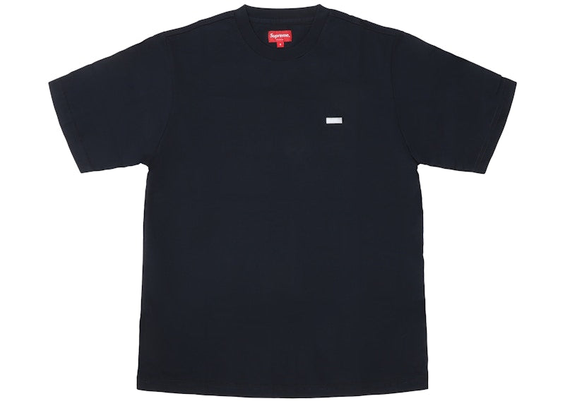 Supreme Reflective Small Box Tee Navy