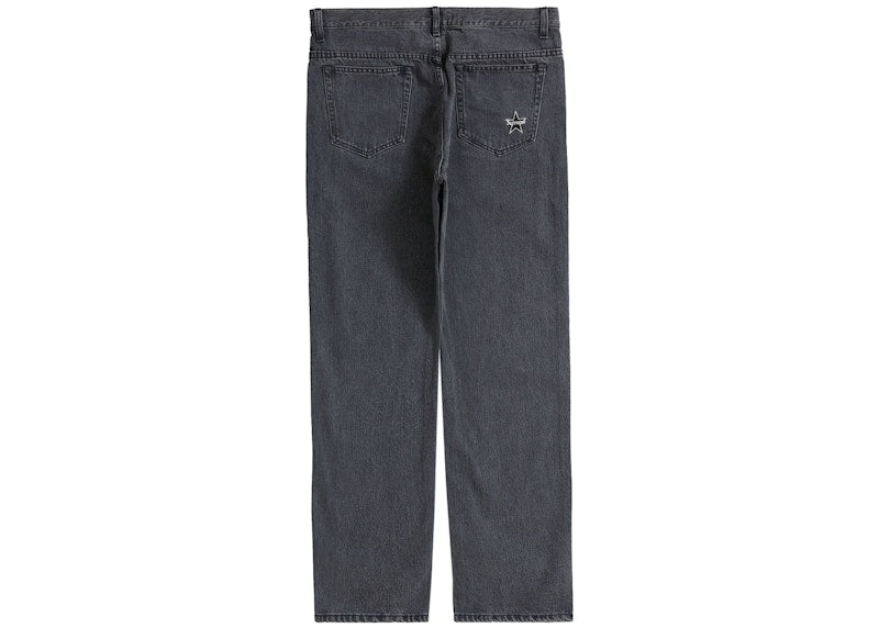 Supreme Regular Jean (SS22) Washed Black