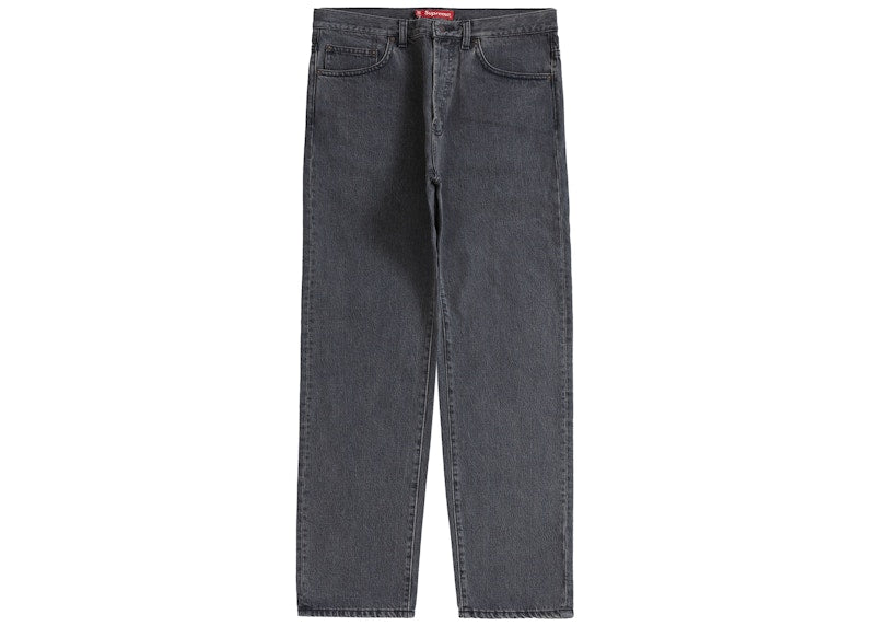Supreme Regular Jean (SS22) Washed Black