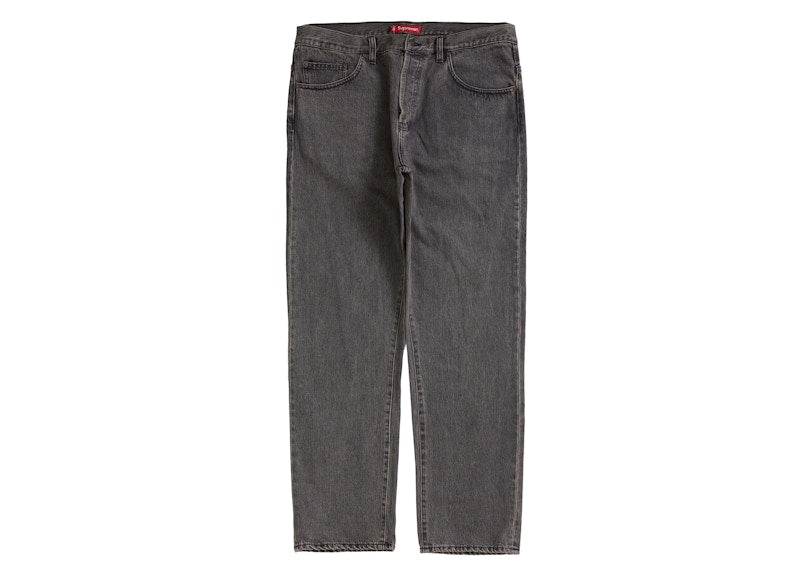 Supreme Regular Jean Washed Black