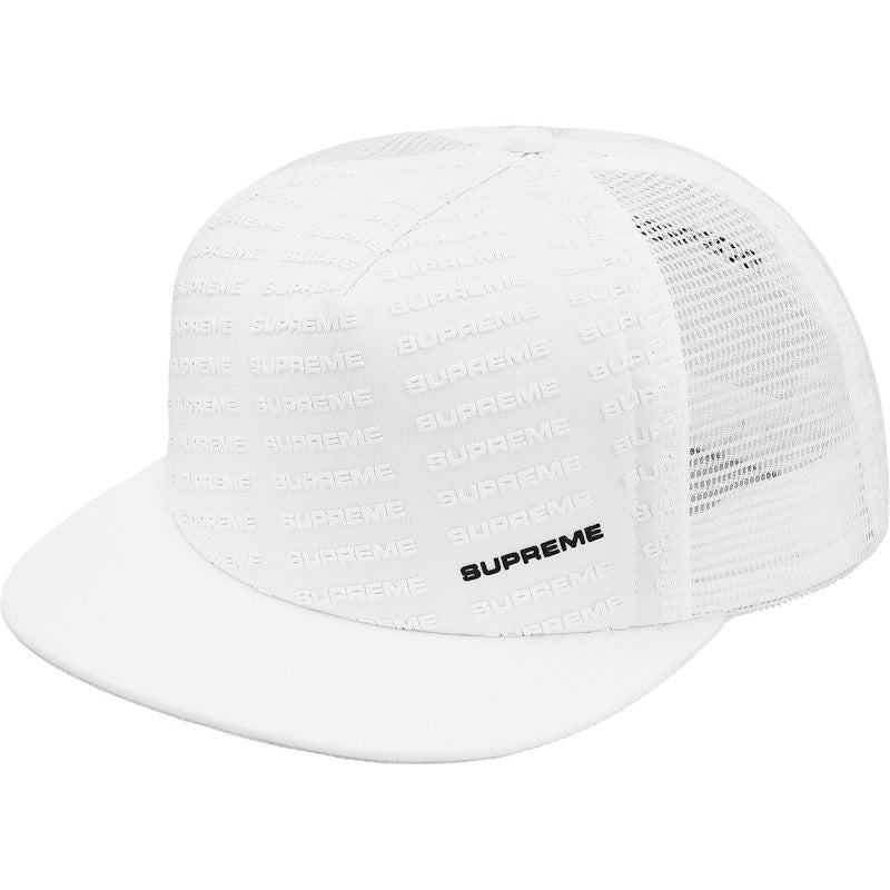 Supreme Repeat Mesh Back 5-Panel White