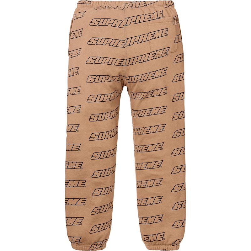 Supreme Repeat Sweatpant Light Brown