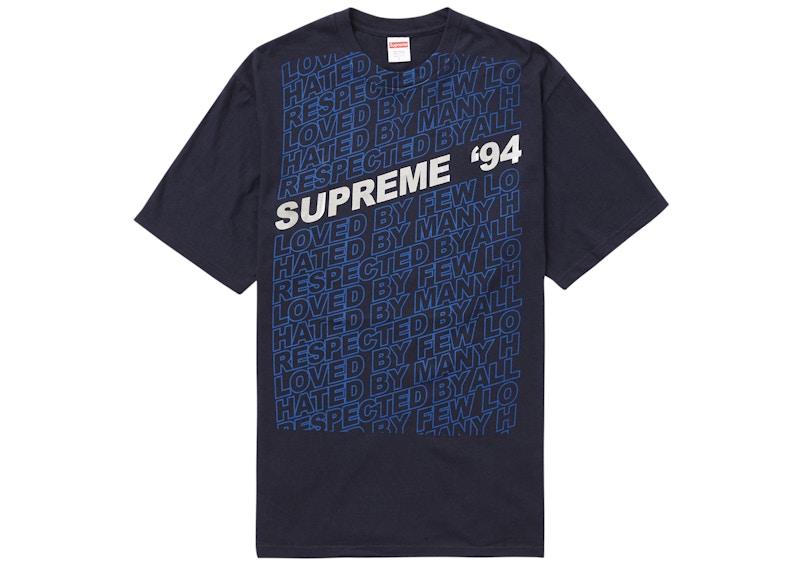 Supreme Respected Tee Navy