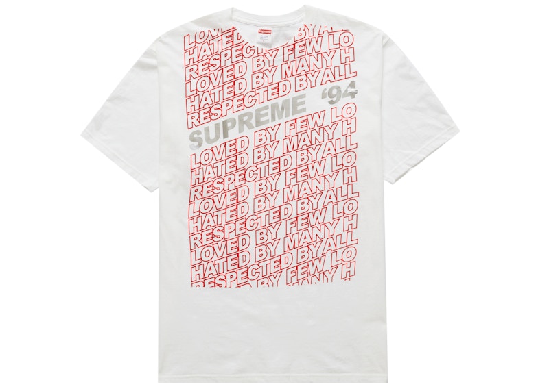 Supreme Respected Tee White