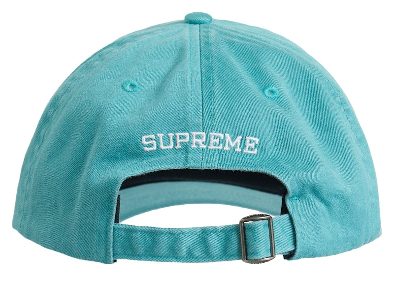 Supreme Reverse Logo 6-Panel Light Green