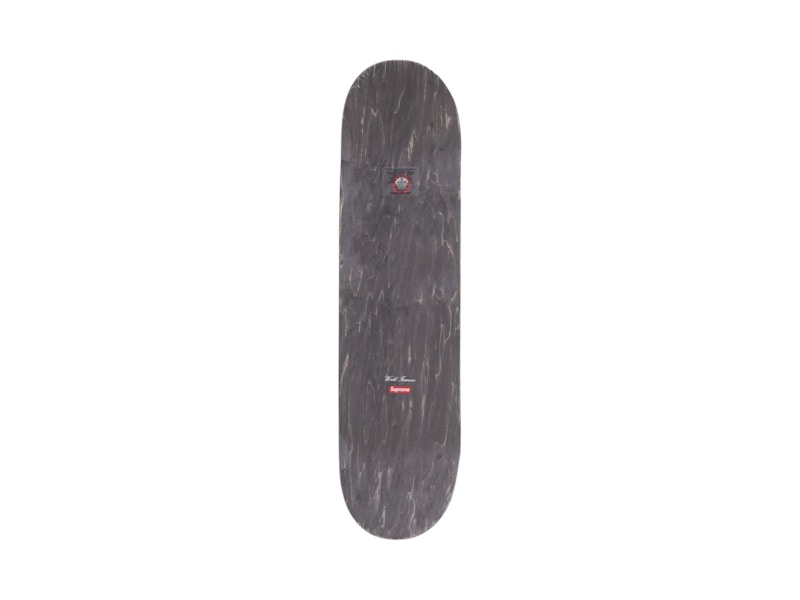 Supreme Reverse Skateboard Deck Black