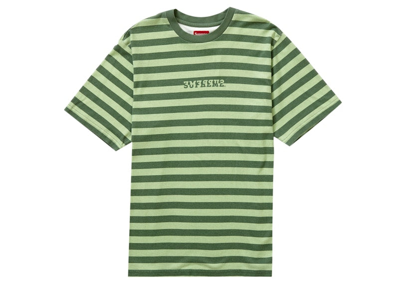 Supreme Reverse Stripe S/S Top Green