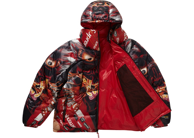 Supreme Reversible Featherweight Down Puffer Jacket Red