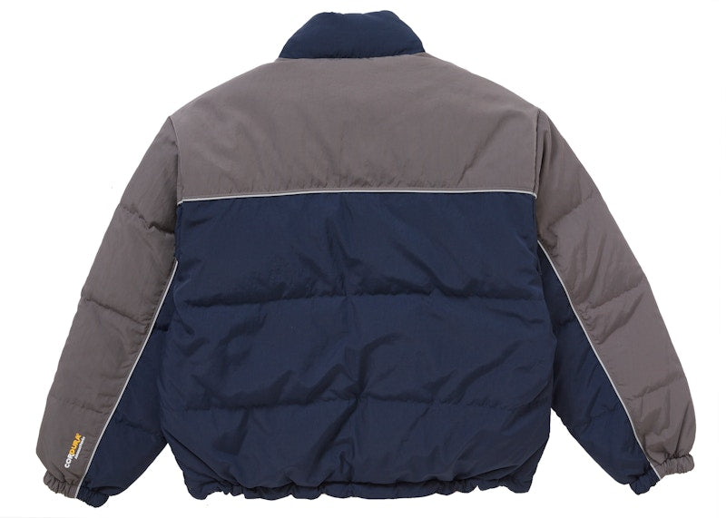 Supreme Reversible Puffer Jacket Navy