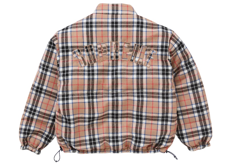 Supreme Reversible Puffer Jacket Navy