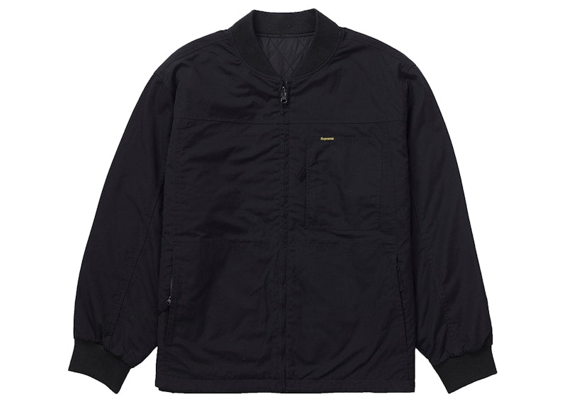 Supreme Reversible Tech Work Jacket Black