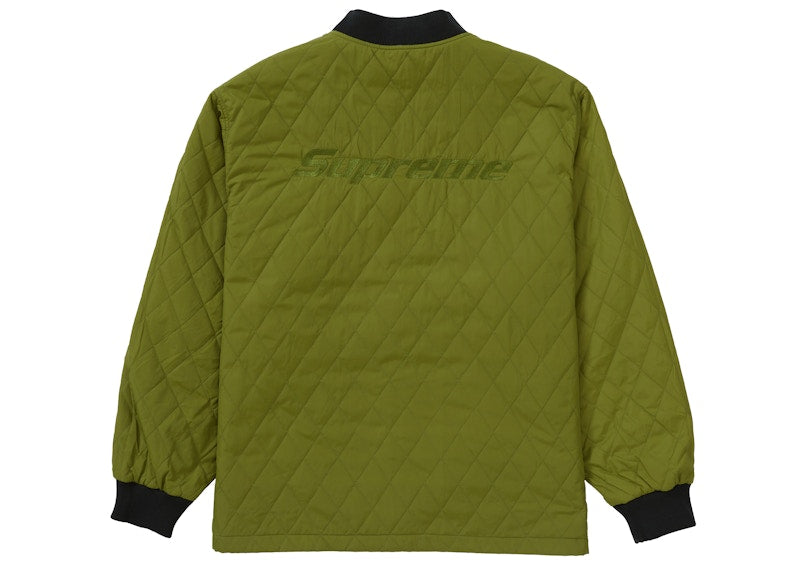 Supreme Reversible Tech Work Jacket Green