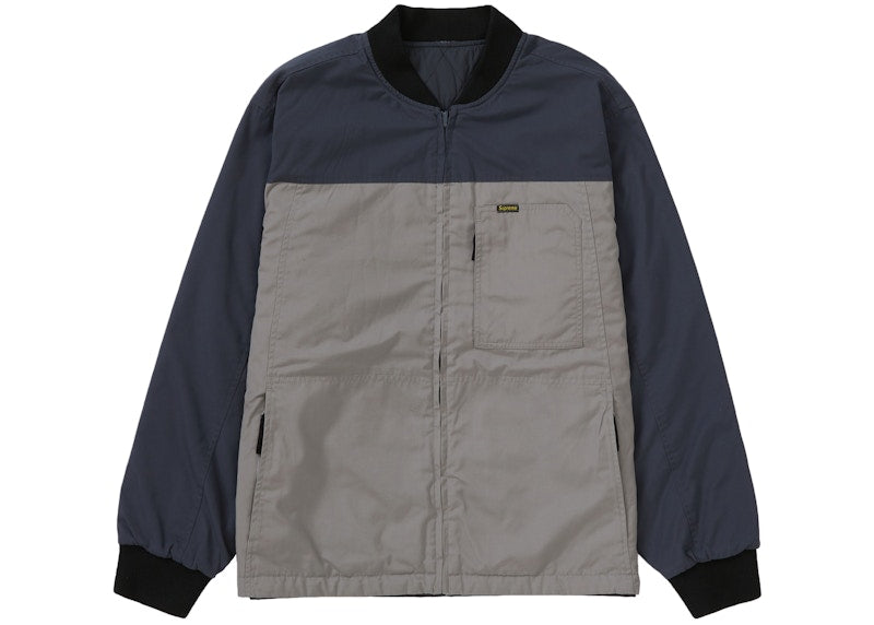 Supreme Reversible Tech Work Jacket Grey