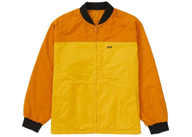 Supreme Reversible Tech Work Jacket Mustard