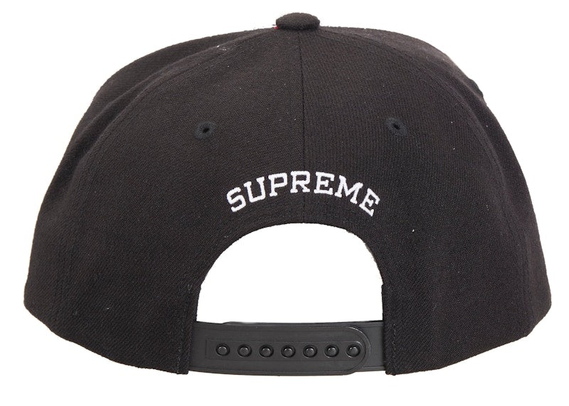 Supreme Rhinestone 5-Panel Black