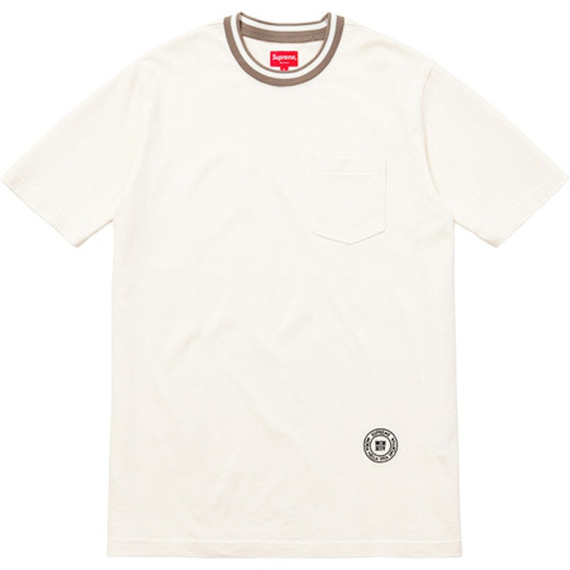 Supreme Rib Pocket Tee Natural