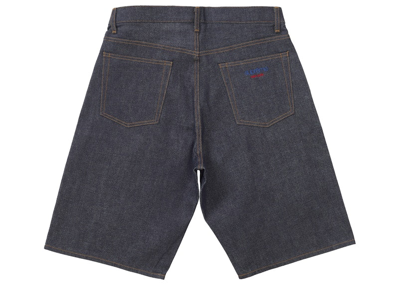 Supreme Rigid Baggy Selvedge Denim Short (SS25) Rigid Indigo