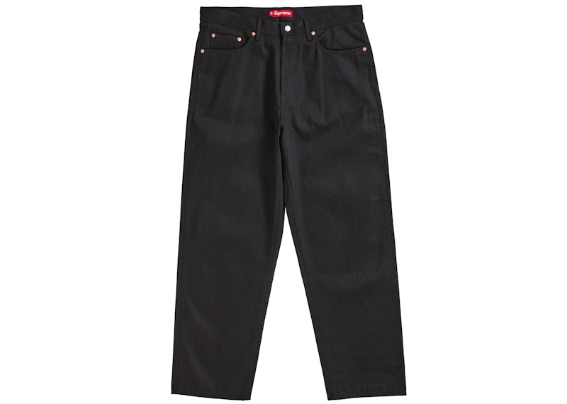 Supreme Rigid Baggy Selvedge Jean (SS25) Rigid Black