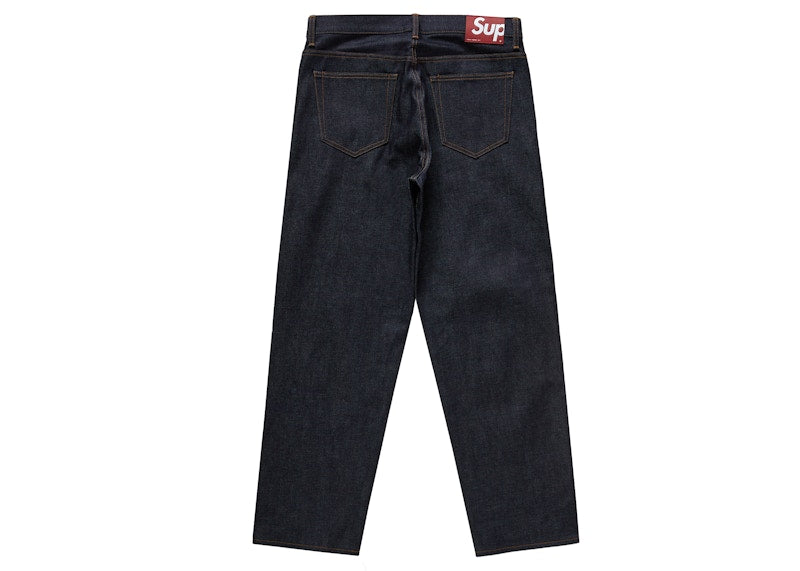 Supreme Rigid Loose Fit Selvedge Jean (FW24) Rigid Indigo