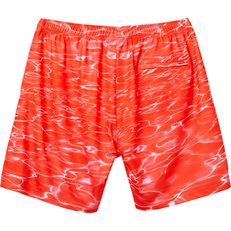 Supreme Ripple Shorts Red