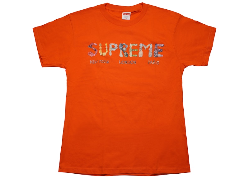 Supreme Rocks Tee Orange