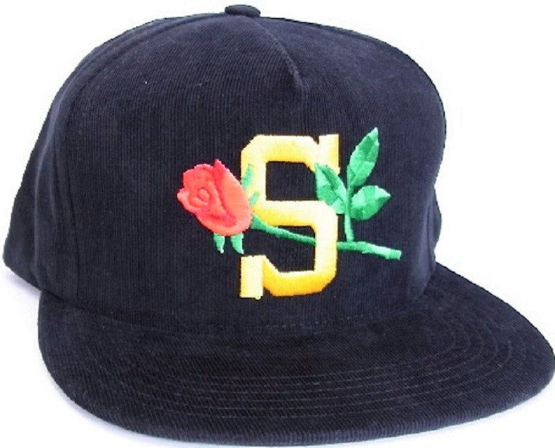 Supreme Rose 5 Panel Black