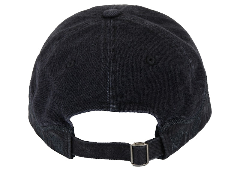 Supreme Roses 6-Panel Washed Black