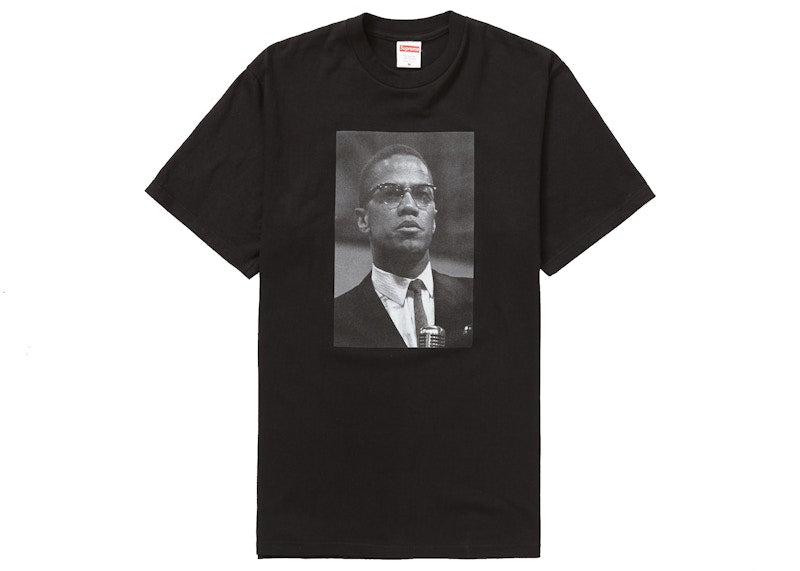 Supreme Roy DeCarava Malcolm X Tee Black