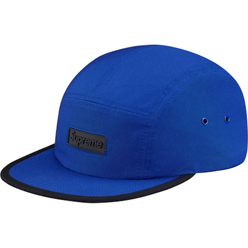 Supreme Rubber Logo Camp Cap Royal